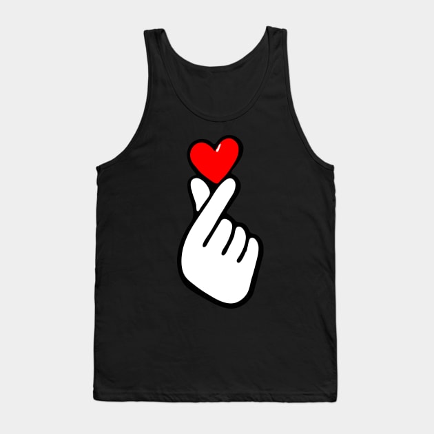 KPOP HEART's Tank Top by PepGuardi